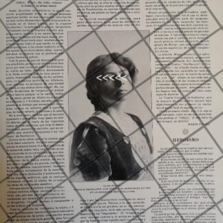 AFICHE ANTIGUO DEBUTA PIANISTA OLGA STEEB EN MEXICO 1910