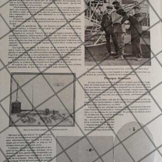 AFICHE ANTIGUO. LOUIS BLERIOT VUELA CANAL DE LA MANCHA 1910