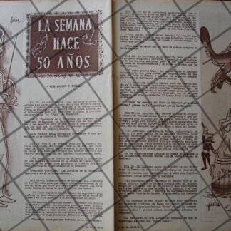 CARICATURA ANTIGUA ESGRIMISTA ROMULO TIMPERI 1936 POR ZAPARRIPA