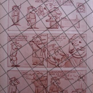 TIRA COMICA ANTIGUA CUENTOS JUDIOS 1939 /ANGEL ZAMARRIPA 12