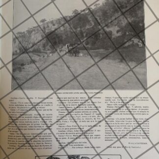 AFICHE ANTIGUO CAMINO MEXICO CHILPANCINGO 1910