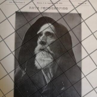 PORTADA ANTIGUA 1910 ARTE FOTOGRAFICO POR ADOLFO DE PORTA