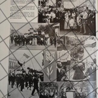 AFICHE ANTIGUO JARDIN MORELOS (PLAZA DE LA CIUDADELA) 1910