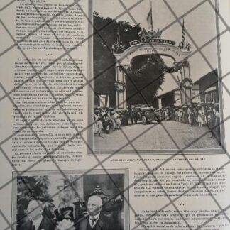 AFICHE ANTIGUO PORFIRIO DIAZ EN CHILPANCINGO GRO. 1910