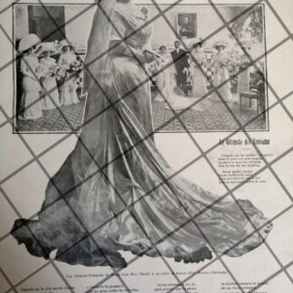 AFICHE ANTIGUO BODA. ROJAS CAMACHO 1910 (RAFAEL ROJAS)