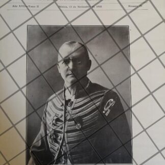 PORTADA ANTIGUA 1910 BARON RITCHTOFEN EN MEXICO