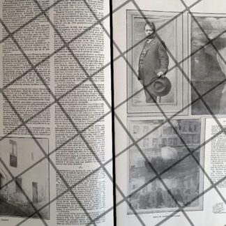 AFICHE ANTIGUO. INICIOS Y TRIUNFO DE DIEGO RIVERA 1910