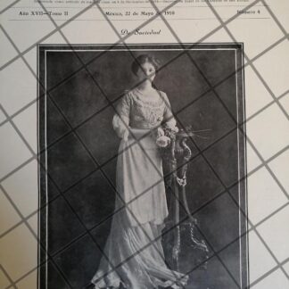 PORTADA ANTIGUA. 1910 AMPARO CORRRAL ESCALANTE