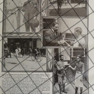 AFICHE ANTIGUO EL PRIMER MARATON DE MEXICO 1910