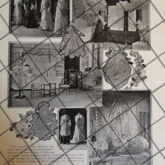 AFICHE ANTIGUO EXPOS. ESCUELA DE ARTES Y OFICIOS 1910