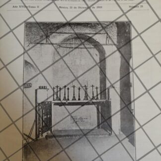 PORTADA ANTIGUA 1910 LUGAR DE NACIMIENTO DE CRISTO