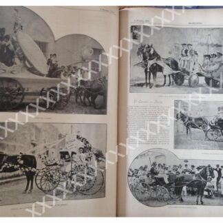 NOTA PRENSA ANTIGUA 1896 EL CARNAVAL DE MERIDA