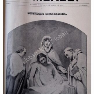 PORTADA ANTIGUA 1896 DE JOSE SALOME PINA. ARTE SACRO