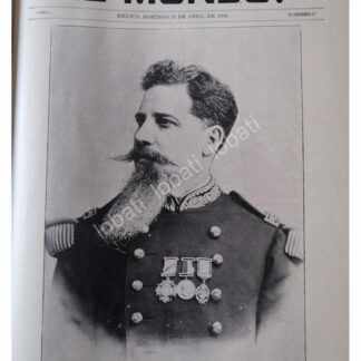 PORTADA ANTIGUA 1896 GRAL. BERNARDO REYES. S.SEC. GUERRA