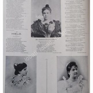 NOTA ANTIGUA 1896. GUADALUPE ALARCON DE MONTES ETC