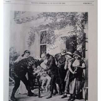PORTADA ANTIGUA 1896 CENTENARIO DE LA VACUNA DE VIRUELA