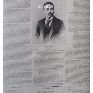 NOTA ANTIGUA 1896 PRESENTAN A JOSE INES NOVELO