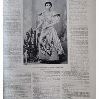 NOTA ANTIGUA 1896 CONCEPCION MARTINEZ DE ARREDONDO PERAZA