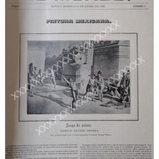 PORTADA ANTIGUA DE JUAN ORTEGA 1896 /ARTE