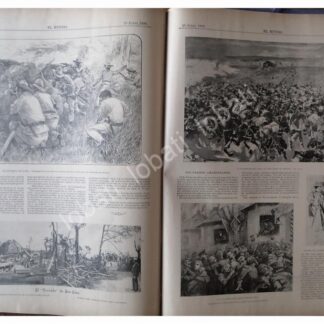 NOTA PRENSA ANTIGUA 1896 GUERRA DE INDEPENDENCIA CUBANA