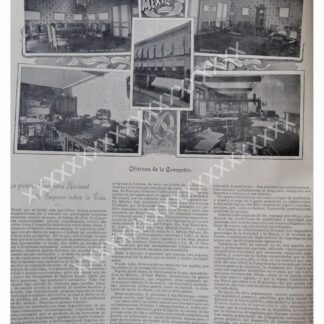 NOTA DE PRENSA 1896 COMPAÑIA DE SEGUROS LA MEXICANA.