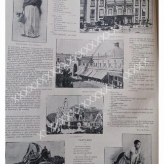 NOTA DE PRENSA 1896 FIESTAS DE LEON GUANAJUATO.