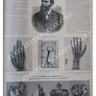 NOTA PRENSA ANTIGUA 1896 PRIMEROS RAYOS X.