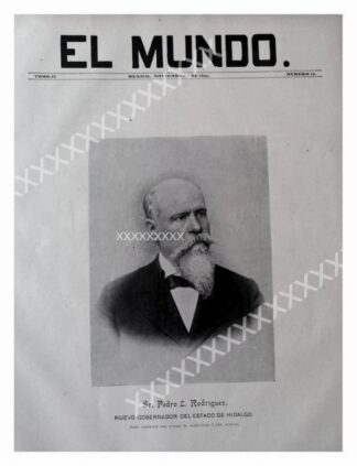 PORTADA ANTIGUA ORIGINAL  1897 PEDRO LADISLAO RODRIGUEZ.