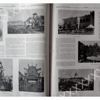 CARTEL ANTIGUO ORIGINAL DE 1897 FIESTAS DE CUERNAVACA