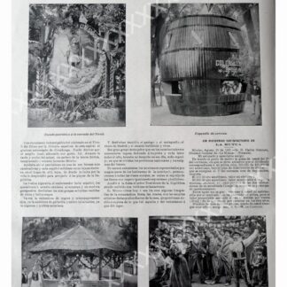 CARTEL ANTIGUO ORIGINAL DE 1897 KERMESSE EN EL TIVOLI DEL ELISEO