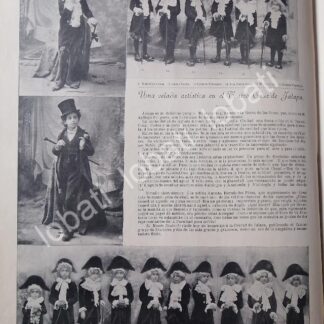 CARTEL ANTIGUO ORIGINAL DE TEATRO CAUZ DE JALAPA 1899 FUNCION DE NIÑOS / LDM