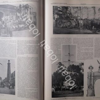 CARTEL ANTIGUO ORIGINAL DE ARCOS DE LA INDEPENDENCIA Y FIESTAS PATRIAS EN VARIOS ESTADOS 1899