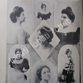 CARTEL ANTIGUO ORIGINAL DE ARTISTAS DE LA TEMPORADA DE OPERA 1899 / TEATRO - FEP