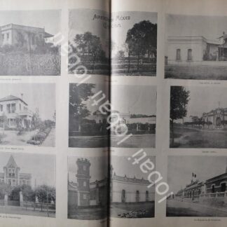 CARTEL ANTIGUO ORIGINAL DE CASAS DE LA ALTA SOCIEDAD DE COYOACAN 1899 /ASM LDM