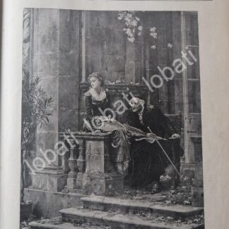 PORTADA ANTIGUA ORIGINAL  ARTISTICA 1899 / INVIERNO Y PRIMAVERA (CORTEJO)