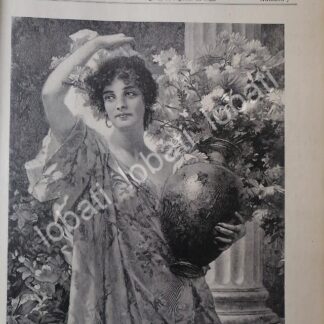 PORTADA ANTIGUA ORIGINAL  1899 POR. CONRAD KIESEL / ARTE ANTIGUO