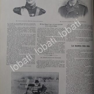 CARTEL ANTIGUO ORIGINAL DE EL PRIMER BLINDADO MILITAR DE SIMMS Y OTRAS NOTAS / MLT