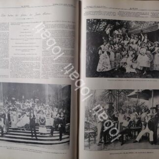 CARTEL ANTIGUO ORIGINAL DE BODAS DE PLATA DE JUSTO SIERRA 1899 / PLT ASM