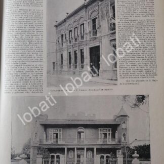 CARTEL ANTIGUO ORIGINAL DE CASA DEL GENERAL. LAURO CARRILO Y JESUS F. URIRTE 1899 LDM /ASM