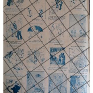 TIRA COMICA ANTIGUA 1912 SATIRA POLITICA