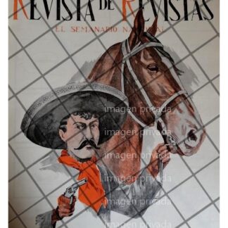 PORTADA ANTIGUA 1912 BANDIDO MEXICANO