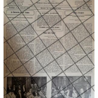 AFICHE ANTIGUO FRANCISCO I MADERO Y OTROS 1912