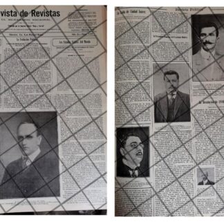 AFICHE ANTIGUO PINO SAUREZ /REVOLUCION MEXICANA 1912