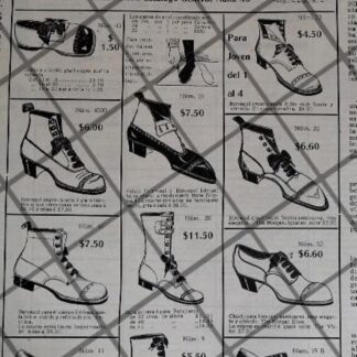 AFICHE ANTIGUO ZAPATERIA DEL ELEFANTE 1912 /2