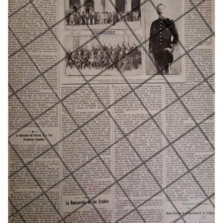 AFICHE ANTIGUO FELIPE ANGELES Y OTROS TEMAS 1912