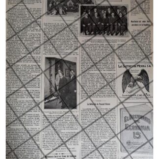 AFICHE ANTIGUO MANIFIESTO A LA NACION. FRANCISCO MADERO