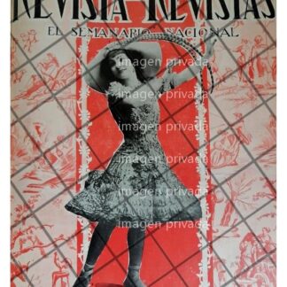 PORTADA ANTIGUA LA ACTRIZ MARIA CONESA 1912