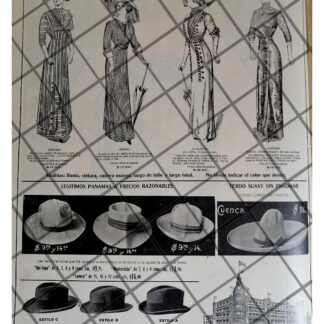 PUBLICIDAD ANTIGUA TIENDA EL PALACIO DE HIERRO 1912 /138