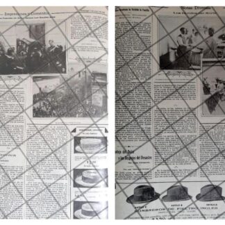 AFICHE ANTIGUO FUNERAL JOSE GONZALEZ SALAS 1912 Y MAS