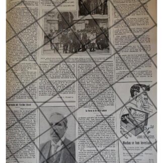 AFICHE ANTIGUO CONVENCION PARTIDO LIBERAL Y MAS 1912